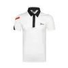 Men's Golf T-shirt Summer Sports Golf Apparel Short Sleeve Shirts Dry Fit Breathable Polo Shirt for Men