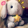 Pluche poppen Schattig konijntje gevuld knuffel Zacht konijnspeelgoed Bunny Kinderkussenpop Cadeaus voor kinderen Grilfriend Baby Begeleiden slaapspeeltje