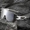 Okulary przeciwsłoneczne kobiety Mężczyźni Ogromne okulary przeciwsłoneczne Outdoor Cycling Road Sunwear Sports