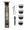 Haarschneider T9 Professionelle Haarschneidemaschine Drahtloser elektrischer Haarschneider Digitalanzeige Haarschneider Männer Bartrasierer Friseur für Männer