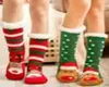 Chaussettes en tricot de Noël Dessin animé Noël Treehouse Femmes Épais Sherpa Polaire Doublée Chaussettes Thermiques Décorations de Noël 16styles C0720G023065561