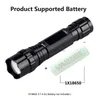 Flashlights Tactical 940nm IR light Night Vision Infrared Flashlight Zoomable LED Hunting Torch +18650 Battery+Charger+Scope Mount+Switch 240122