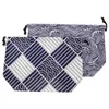 Vaisselle 2 pièces sac à déjeuner de Style japonais cordon de serrage Design Bento tissu décoratif