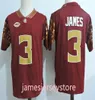 NCAA Football jersey #2 Deion Sanders #5 Jared Vers #13 Jordan Travis #3 JAMES