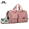 Сумки для гольфа, мужская классическая сумка Boston J.lindeberg, парусиновая спортивная сумка для активного отдыха, сумка для обуви 230915