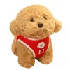 Pluche poppen nieuwe schattige zachte kawaii teddyhond knuffels gevulde pop dieren voor jongen vriendin cadeau woondecoratie