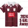 2024 NSW Blues Rugby Jerseys 24/25 Fidżi Qld Maroons Mężczyźni Kobiety Dzieci Fidżi Domowe koszule duże rozmiar S-5xl treningowe mundury treningowe