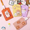 Storage Bags Cartoon ID Card Holder Access Bank Credit Bus Staff Identify Cards Protective Sleeve Badge Cover Kids Children With Lanyard Neck Strap