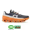 Chaussures de qualité supérieure sur chaussures de créateurs Cloudmonster X hommes Sneaker Eclipse Turmeric lumos triple Frost Surf rose sable ivoire cadre minuitb