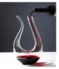 1500 ml Wine Decanters Carafe Set Luxury Handmade Crystal Red Brandy Champagne Glasses Decanter Bottle Jug Pourer Aerator 240122