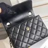حقيبة يد الكتف للنساء Lambskin Leather Mirror مصمم الأكياس الفاخرة Crossbody Bag WC107