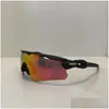 Lunettes de plein air Lunettes de soleil de cyclisme Lunettes UV400 polarisées lentille noire sport lunettes d'équitation vtt lunettes de vélo avec étui pour hommes Wom Otrao