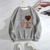 Men's Hoodies Sweatshirts Hirsionsan Vintage Sweet Heart Print Sweatshirt Women Basic Hooded Ladies Soft Long Sleeve Cotton Pullovers Casual Tops 2023 Y2k T240122