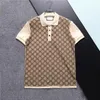 Mens Polo Camisetas Moda Designer Polos Homens Roupas Lapela Camisa de Manga Curta Respirável Cavalo de Negócios Casual Impressão Bordado Polo de Verão