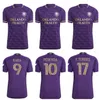 لاعب مشجعي MLS Orlando Soccer Jerseys Home City Nani Pato Dwyer Akindele Mueller 23 24 Ruan Kljestan Johnson Shirt