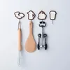 Hooks 2PC Kitchen Punch Free Sticky Hook Plastic Coffee Elements Wall Up Living Room Bathroom Household Storage Cute Cartoon