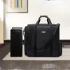 Storage Bags Computer Host Organizer Bag Esports Peripheral Desktop Display Single Shoulder Seismic Waterproof Black