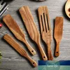 Drewniane zestaw naczyń kuchennych Acacia Spurtle Zestawy kuchenne nietoperzowe drewniane przybory kuchenne szpatułki Szknięta Sputela314V