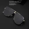 Sunglasses 2023 New Arrival Men's Luxury Retro Aviation Style Sunglasses Women Brand Design Double Beam Cool Driving Sun Glasses Oculos YQ240120