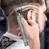 Tondeuse à cheveux Vintage T9 tondeuse à cheveux pour hommes Machine de coupe de cheveux professionnelle tondeuse à barbe sans fil pour voyage à domicile Tondeuse à cheveux sans fil
