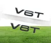 Gloss Black Liters V6 T V 8T V 10 W 12 Odznaki Fenderów emblematyczne emblemat A4 A4 A6 A7 A8 S3 S4 R8 RSQ5 Q5 V6T V8T V10 W125316625