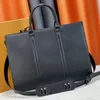 Casual Briefcase Bag Designer Men Business Handbag Office Work Tote Shoulder Crossbody Bags Quality Messenger Backpack