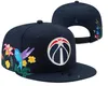 Washington'''wizards''ball Caps 2023-24 unisex mode bomulls baseball mästare finaler snapback hatt män kvinnor sol hatt broderi vår sommar mössa grossist a