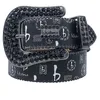 Modedesigner BB Simon Belts For Women Men Shiny Diamond Belt Classic Diamond Colorful Letter Print Rem