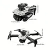 With 2 Batteries LU200 Drone with One-Key Takeoff, 360° Obstacle Avoidance, Optical Flow Positioning, Dual HD Cameras, Altitude Hold, and Stable Flight Capabilities