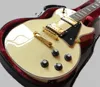 Usine Hot Paul Custom VOS Randy Rhoads Guitare électrique, finition crème, guitare à manche monobloc