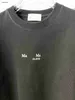 Designer T-shirt hommes marque vêtements pour hommes haut d'été mode lettre logo impression col rond homme chemise Jan 22