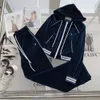 2024SS women set designer tracksuit fashion threaded embroidered graphic hoodie velvet two-piece pants Set