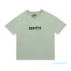 24SS Spring Summer Front 3D Silicon Logo T Shirt tee skateboard överdimensionerade män kvinnor kort ärm thirt