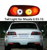 BIL TURS SIGNAL BAIK LIGHT FÖR MAZDA 6 LED TAILLIGHT 2003-2015 Bakre Running Reverse Lamp Automotive Accessories