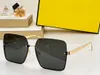 Yaz tasarımcısı için moda güneş gözlüğü 4077 Erkek Kadınlar Yüksek Sokak Açık Stili UV400 Retro Plaka Asetat Kare Yarım Çerçeve Popülerlik Rastgele Kutu CR-39