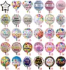 Birthday Party Ballons Aluminum film balloons inflatable happy birthday balloons Birthday kids toy supplies 30 Designs 18 Inch DHW2006164