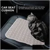 Housses de siège de voiture Coussin Ers Chaise antidérapante respirante Fournitures de bureau Livraison directe Automobiles Motos Accessoires intérieurs Dhrpg