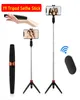 Y9 Selfie Stick Bluetooth Mini trépied Selfie Stick extensible portable autoportrait avec obturateur à distance Bluetooth pour iPhone Andr4380393