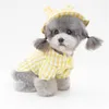 Odzież dla psów 2024 HATR Outdoor Travel Pet Clothing Yorkshire Chihuahua Poodle Bichon Pomeranian Schnauder Cap Costume