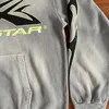 Hellstar Studios Victory Sports Suit Bluza i spodnie Tracksuit z kapturem Retro Mężczyźni i kobiety bluzy okrągłe szyję długie rękaw na zewnątrz swobodne bluzy uliczne