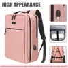 Laptop Cases Backpack Laptop bag 15.6Inch Usb Backpack School Bag Rucksack 16 17.3Inch Backbag Travel Daypack Male Leisure Backpack Mochila Women Gril240122