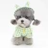 Odzież dla psów 2024 HATR Outdoor Travel Pet Clothing Yorkshire Chihuahua Poodle Bichon Pomeranian Schnauder Cap Costume