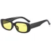 Lunettes de plein air Mode Vintage Petit Cadre Carré Lunettes de Soleil Pour Femmes Été Rétro Rectangle Lunettes de Soleil Lunettes Cadeau pour Cyclisme Sports 240122