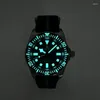 Relojes de pulsera Táctico Rana V4 Reloj de buceo Titanio NH35 Relojes mecánicos automáticos Zafiro BGW-9 Luminoso 200M Reloj de pulsera impermeable