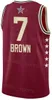 Basketbal afdrukken 2024 All-Star Joel Embiid Jersey 21 Jayson Tatum 0 Jimmy Butler 22 Trae Young 11 Tyrese Haliburton Giannis Antetokounmpo 34 Damian Lillard Shirt