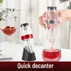 Wine Decanter Snabb Sobering For Kitchen Bar Party Professional Red Whisky Aerator Dispenser Pourer med filter och bas 240122