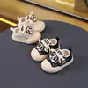 First Walkers Zapatillas Cute Baby Walking Shoes Spring Autumn Cartoon Boy Sports Soft Sole Infant Lace Up Born Girl Shoe