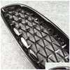 Grilles Para wysokiej jakości Diamentowa Grille Krada Krada dla B M W Z4 E89 ABS FL BLOWSY BLUSKI BLUSKI PRZEDNIENIE GRILTY RACING DOBRY DHR8Y