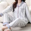 Femmes sommeil salon camélia fleur hiver nouveau Chic femmes pyjamas ensemble élégant dame col rabattu vêtements de nuit Faux coton femme décontracté HomesuitsL240122