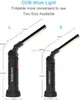 懐中電灯新しいコブLED戦術的な懐中電灯USB充電式トーチ防水作業照明磁気ランタンハンギングランプ240122